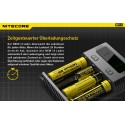 Nitecore Intellicarger New I4 - Ladegerät für E-Zigaretten Akkus
