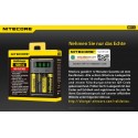 Nitecore Intellicarger New I4 - Ladegerät für E-Zigaretten Akkus