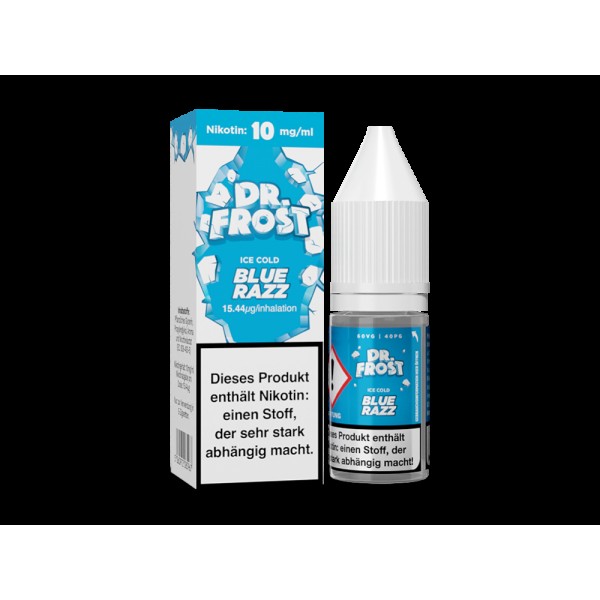 Dr. Frost - Ice Cold - Nikotinsalz Liquid - Blue Razz
