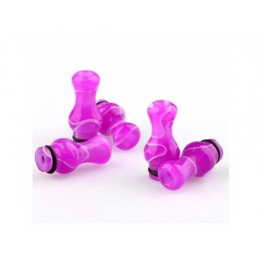 Drip Tip Mundstück Kunststoff ergonomische, leichte Ausführung in 6 Farben