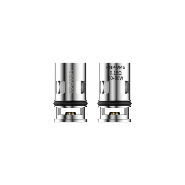 VooPoo PnP-VM6 Mesh 0,15 Ohm Heads (5 Stück pro Packung)