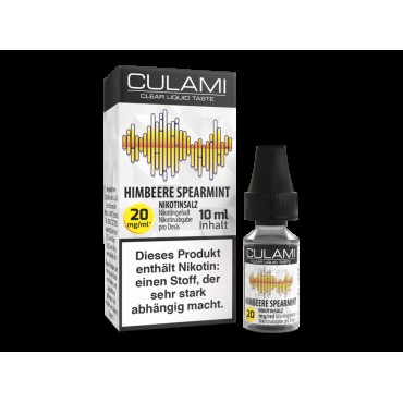 Culami - Nikotinsalz Liquid - Himbeere Spearmint