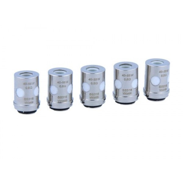 Vaporesso Keramik EUC Coil SS316L 0,6 ohm (40-50W) -  5er Pack Ersatzcoils