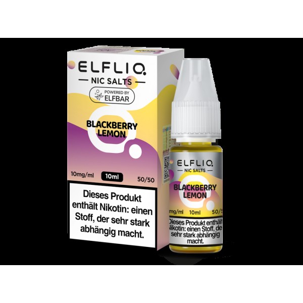 ELFLIQ - Blackberry Lemon - Nikotinsalz Liquid