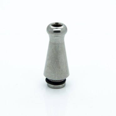Drip Tip Mundstück Edelstahl "Silver 2" schwere Ausführung 1 Stück