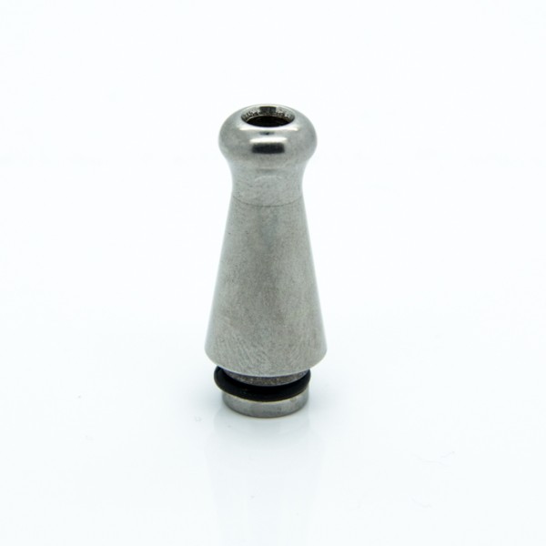 Drip Tip Mundstück Edelstahl "Silver 2" schwere Ausführung 1 Stück