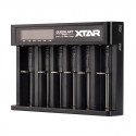XTAR MC6 Queen Ant 6-Schacht USB-Ladegerät für Li-Ion und Ni-MH Akkus