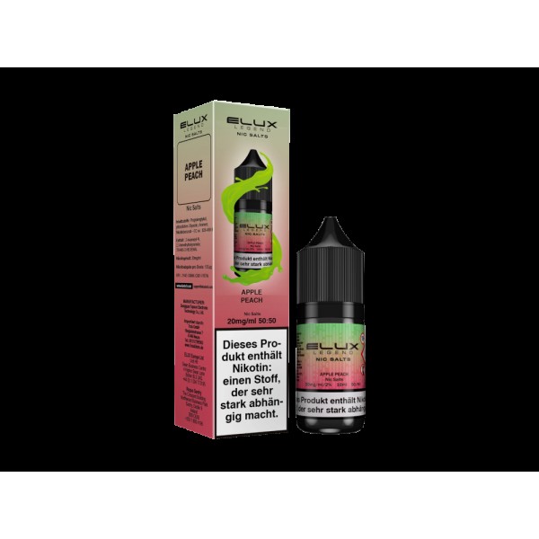 Elux - Nikotinsalz Liquid  - Apple Peach