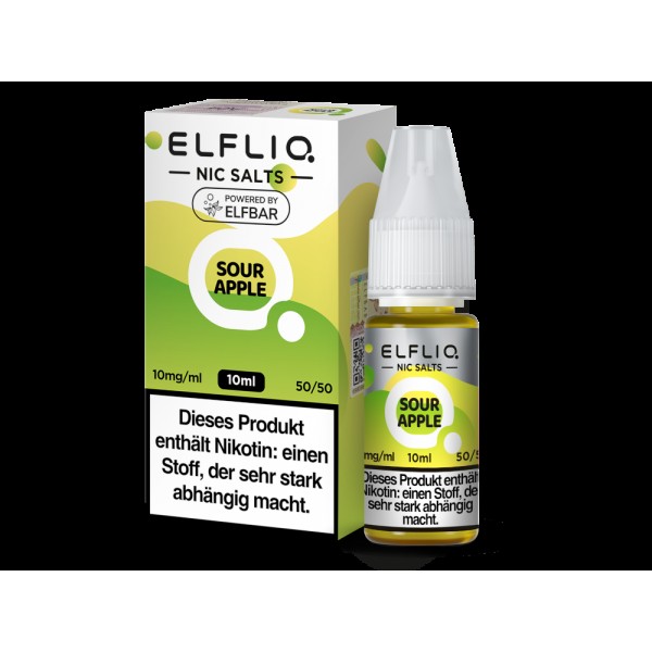 ELFLIQ - Sour Apple - Nikotinsalz Liquid
