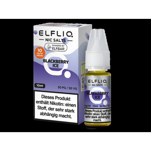 ELFLIQ - Blackberry Ice - Nikotinsalz Liquid