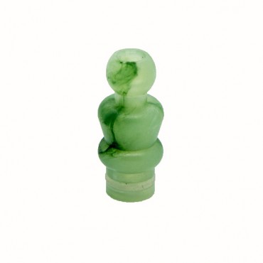 Drip Tip Mundstück Kunststoff Jadeoptik Skulptur 1 Stück