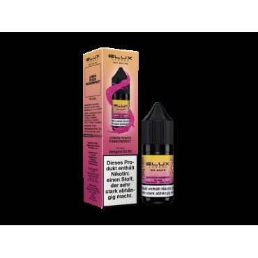 Elux - Nikotinsalz Liquid  - Lemon Peach Passion