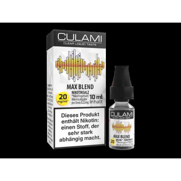 Culami - Nikotinsalz Liquid - Max Blend