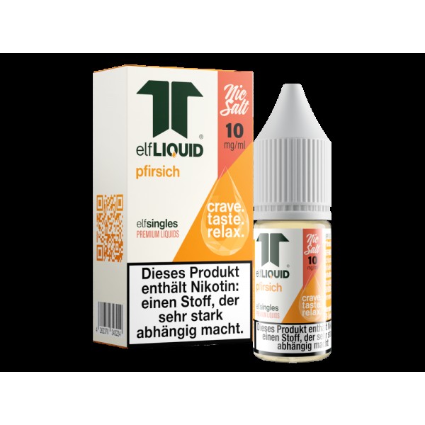 Elf-Liquid - Single - Nikotinsalz Liquid - Pfirsich