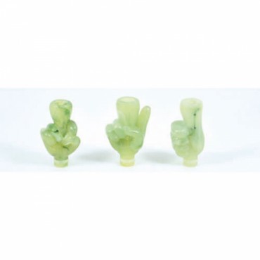 Drip Tip Mundstück Kunststoff "der Finger" leichte Ausführung in 3 Varianten