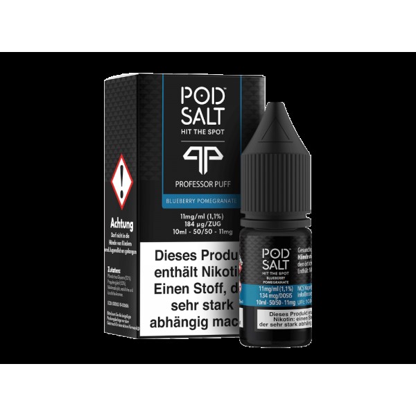 Pod Salt Fusion - Blueberry Pomegranate - Nikotinsalz Liquid