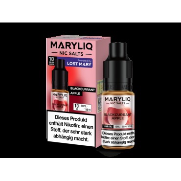 MARYLIQ - Nikotinsalz Liquid - Blackcurrant Apple