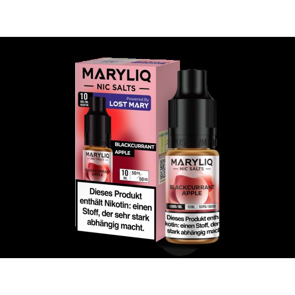 MARYLIQ - Nikotinsalz Liquid - Blackcurrant Apple