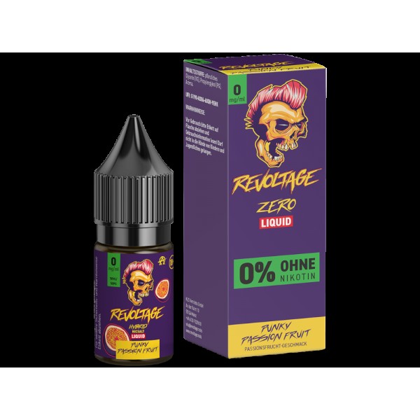 Revoltage - Hybrid Nikotinsalz Liquid - Punky Passion Fruit