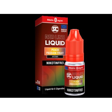 SC - Red Line - Peach Passion Fruit - Nikotinsalz Liquid