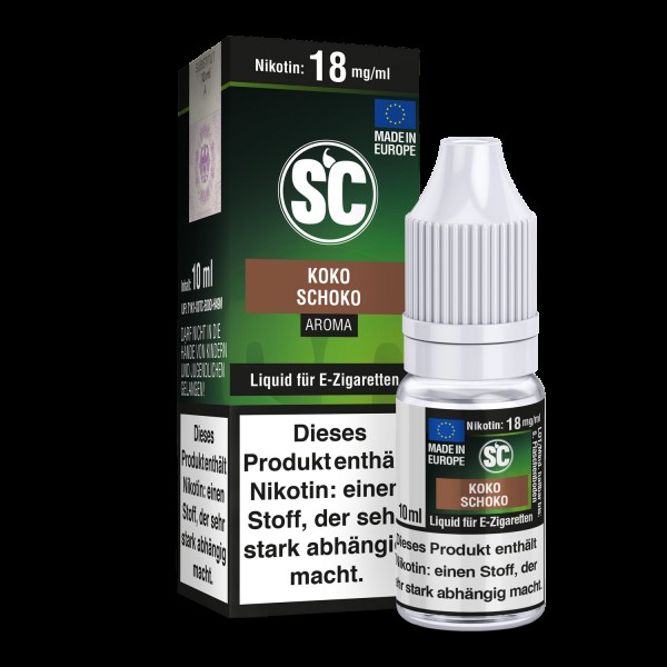 Kokos Schokolade E-Zigaretten Liquid
