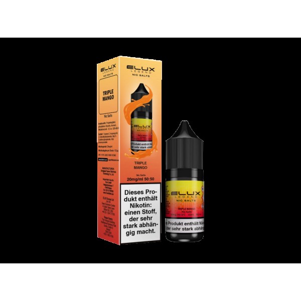Elux - Nikotinsalz Liquid  - Triple Mango
