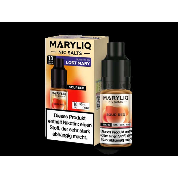 MARYLIQ - Nikotinsalz Liquid - Sour Red