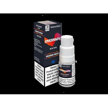 Overvape - Nikotinsalz Liquid - Orange Berry