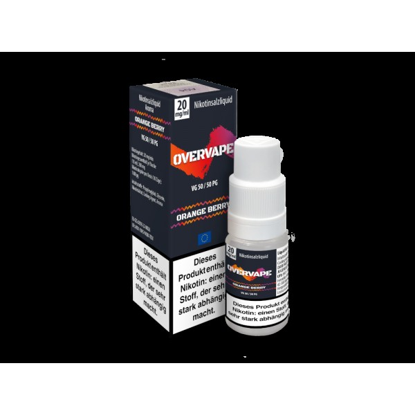 Overvape - Nikotinsalz Liquid - Orange Berry