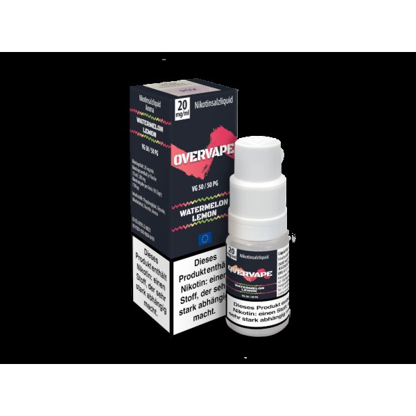 Overvape - Nikotinsalz Liquid - Watermelon Lemon