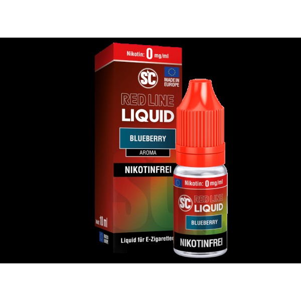SC - Red Line - Blueberry - Nikotinsalz Liquid