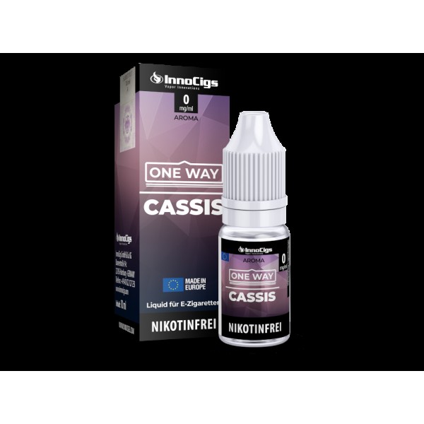 InnoCigs - One Way - Cassis - Nikotinsalz Liquid