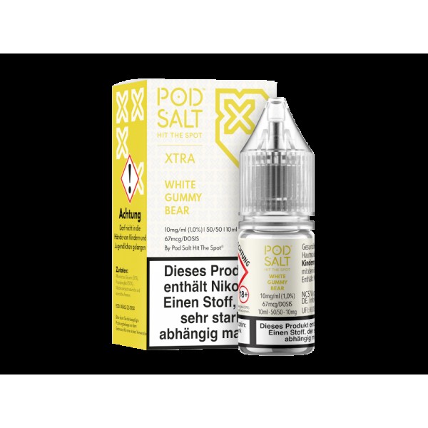 Pod Salt X - Nikotinsalz Liquid  - White Gummy Bear