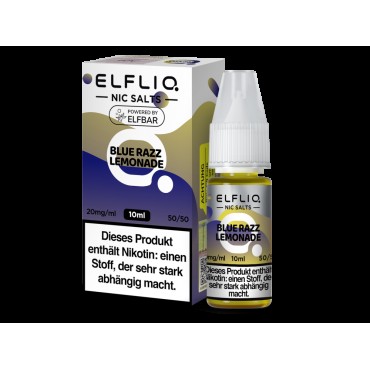 ELFLIQ - Blue Razz Lemonade - Nikotinsalz Liquid