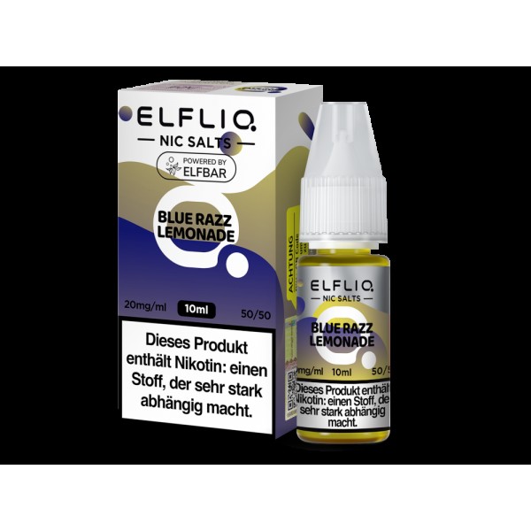 ELFLIQ - Blue Razz Lemonade - Nikotinsalz Liquid