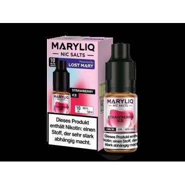 MARYLIQ - Nikotinsalz Liquid - Strawberry Ice