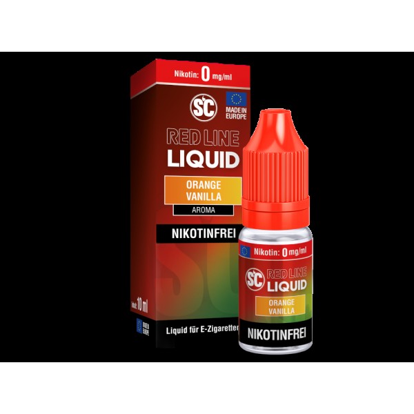 SC - Red Line - Orange Vanilla - Nikotinsalz Liquid