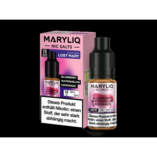 MARYLIQ - Nikotinsalz Liquid - Blueberry Watermelon Lemonade