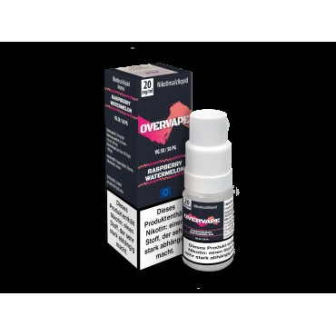 Overvape - Nikotinsalz Liquid - Raspberry Watermelon