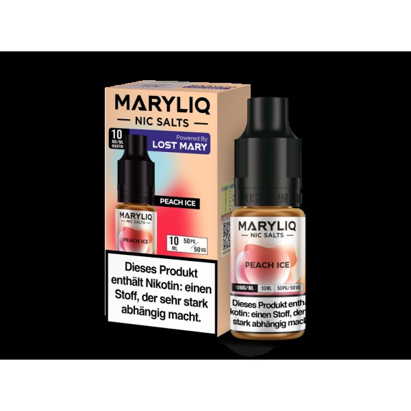 MARYLIQ - Nikotinsalz Liquid - Peach Ice