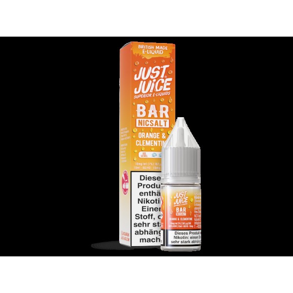 Just Juice - Bar - Nikotinsalz Liquid - Orange & Clementine