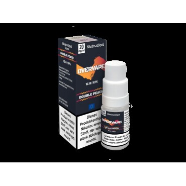 Overvape - Nikotinsalz Liquid - Double Peach