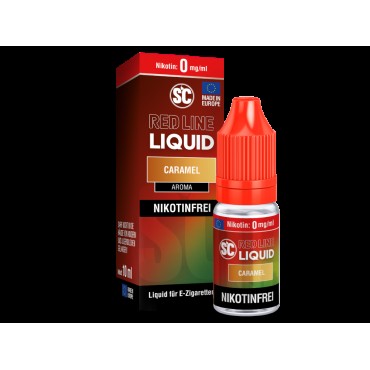 SC - Red Line - Caramel - Nikotinsalz Liquid