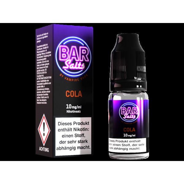 Vampire Vape - Bar Salts - Nikotinsalz Liquid - Cola