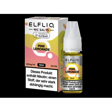 ELFLIQ - Pink Lemonade - Nikotinsalz Liquid
