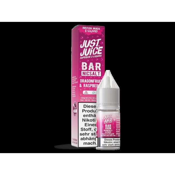 Just Juice - Bar - Nikotinsalz Liquid - Dragonfruit & Raspberry