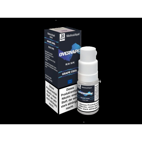 Overvape - Nikotinsalz Liquid - Grape Cool
