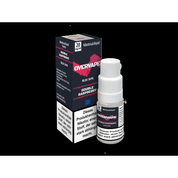 Overvape - Nikotinsalz Liquid - Double Raspberry