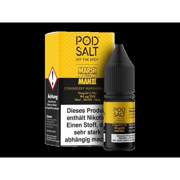 Pod Salt Fusion - Marshmallow Man 3 - Nikotinsalz Liquid