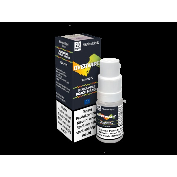 Overvape - Nikotinsalz Liquid - Pineapple Peach Mango